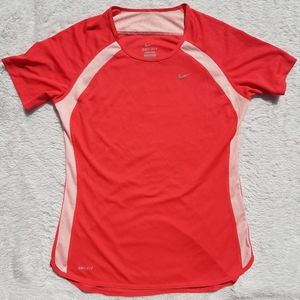 Pink Women's Small Nike Dri Fit Top